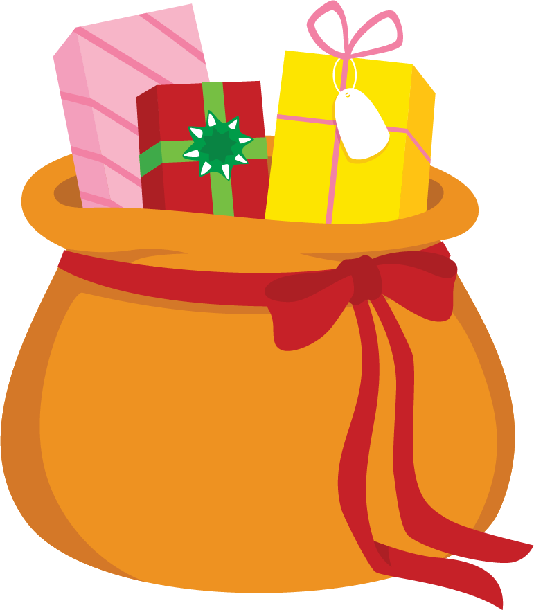 Bag of donated toys